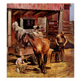 "Blacksmith " July 13  1946