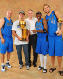 Dallas Mavericks v Miami Heat - Game Six  Miami  FL - June 12: Jason Kidd    Mark Cuban  Rick Carli