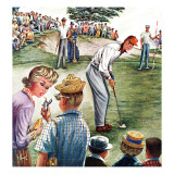"Distracted Pro Golfer " July 2  1960