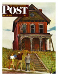 "This Old House " Saturday Evening Post Cover  May 18  1946