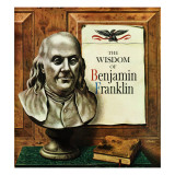 "Benjamin Franklin  bust " January 21  1961