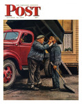 "Speck of Coal " Saturday Evening Post Cover  October 18  1947