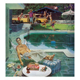 "Unwelcome Pool Guests " July 22  1961