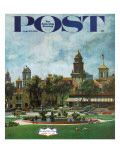 "Kansas City " Saturday Evening Post Cover  September 23  1961