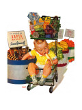 "Lunchtime at the Grocery " August 31  1940