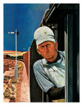 "Freight Train Engineer " June 3  1944