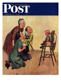 "Baby Picture " Saturday Evening Post Cover  February 19  1949