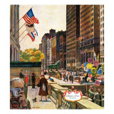 "Michigan Avenue  Chicago " October 15  1960