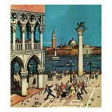 "American Tourists in Venice " June 10  1961