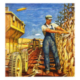 "Corn Harvest " October 9  1948