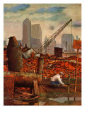 "Junkyard Garden " April 26  1947