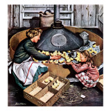 "Chicks in Incubator " March 5  1949
