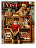 "Penny Candy " Saturday Evening Post Cover  September 23  1944