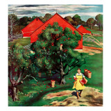 "Apple Picking Time " September 27  1947