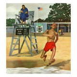 "Cold Water Swimmer " June 17  1961
