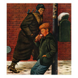 "Winter Ice Cream Cone " February 8  1947