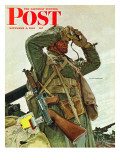 "Tank Patrol " Saturday Evening Post Cover  November 6  1943