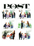 "But Can She Cook " Saturday Evening Post Cover  February 17  1962
