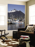 Boats at the Marina  Sitka  Alaska  USA