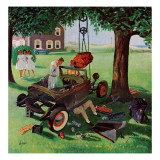"Working on the Jalopy " July 15  1961