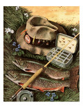 "Fishing Still Life " April 15  1944