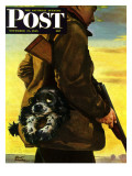 "Pocket Pal " Saturday Evening Post Cover  November 17  1945