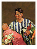 "Early Morning Feeding " January 27  1945