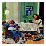 "After Dinner at the Farm " March 27  1948