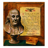 "Bust of Franklin " January 15  1949