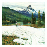 "Spring Warms the Mountains " May 5  1962