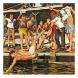 "Wet Camp Counselor " August 27  1949