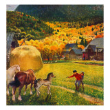"Belgian Horse Farm " October 8  1949
