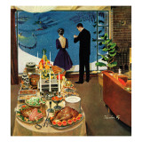 "Snow Buffet Party " February 20  1960