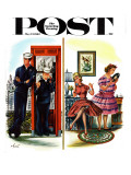 "She Has a Great Personality " Saturday Evening Post Cover  May 12  1962