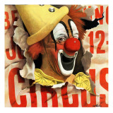 "Circus Clown and Poster " July 8  1944