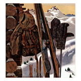 "Ski Equipment Still Life " February 3  1945