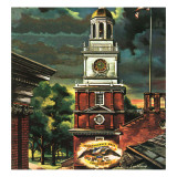 "Independence Hall  Philadelphia  Pa " June 2  1945
