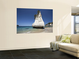 Rock Formation  Cathedral Cove  Coromandel Peninsula  North Island  New Zealand