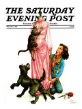 "Dressmaker " Saturday Evening Post Cover  May/June 1983