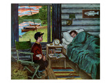 "Dad  the Fish are Biting " August 25  1962