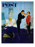 "House Call " Saturday Evening Post Cover  March 25  1961