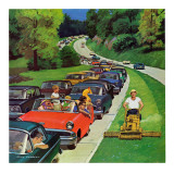 "Speeder on the Median " June 2  1962