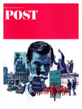 "The Assassin " Saturday Evening Post Cover  September 10  1966