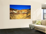 Artists Palatte a Rainbow of Colors at Edge of Black Mountains  Death Valley National Park  CA