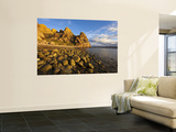 Rocky Shoreline on Isla Carmen in the Gulf of California  Loreto  Mexico