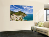 Hillside Town of Vernazza  Cinque Terre  Italy