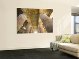 Columns With the Visual Art Work Temple of Karnak  Egypt