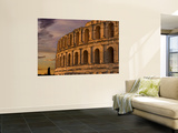 Famous El Jem Roman Amphitheater  El Jem  Tunisia  Africa