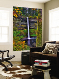 South Falls at Silver Falls State Park  Oregon  USA