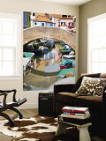 Colorful Burano City Homes Reflecting in the Canal  Italy
